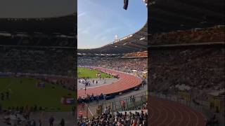 Diamond league🤯🏃competition athletics running crowd diamondleague brussels stadiumfanssound [upl. by Hartmunn]