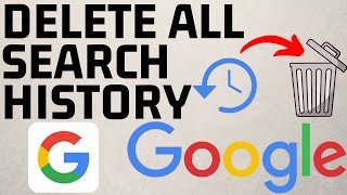 How to Delete All Google Search History  2021 [upl. by Nayarb11]