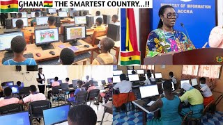 WOW😯 GHANA🇬🇭 The SMARTEST COUNTRYTRAINs 5000 YOUNG GIRLS IN ICT PROGRAM [upl. by Arikat97]