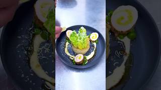 Michelinstar caeser salad recipe with chicken ⭐️ [upl. by Nebeur]