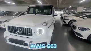 Benz G바겐 AMG G63 AMG G63 Manufaktur W463 Platinum black metallic Opalite white bright [upl. by Ziwot]