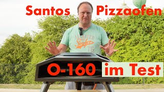 Santos Pizzaofen O160 im Test  Aufbau Erfahrung mit dem Drehteller und perfekte Pizzen [upl. by Akinnej]