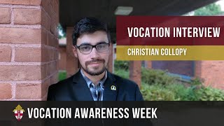 Vocation Awareness Week 2021  Christian Collopy [upl. by Llehsal]