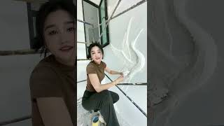 Viral Artist vs PRO Painter Who Creates Masterpiece artartist artist art [upl. by Senzer]