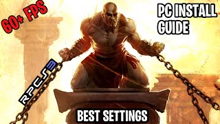 How to Install amp Play God of War Ascension on PC  RPCS3 Install Guide amp Black Screen Fix [upl. by Calesta]