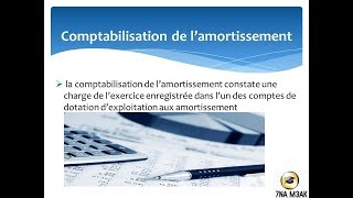 lamortissement CG2 partie 5  Comptabilisation de l’amortissement  Exercice [upl. by Riggall]