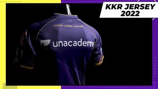 KKR 2022 Official Jersey Reveal [upl. by Nylinnej]