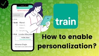 How to enable personalization in Trainline [upl. by O'Kelly]