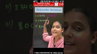 Scientific Notation 1 Min Chemistry 019 l Class 11 I Scientific Notation l BY Nikki Maam [upl. by Eniladam937]