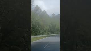 smokey mountain national park headed east outside Cherokee nc [upl. by Ys]