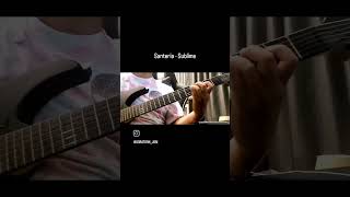 Santeria  Sublime Guitar solo cover guitar cover solo santeria sublime [upl. by Ahsirkal950]