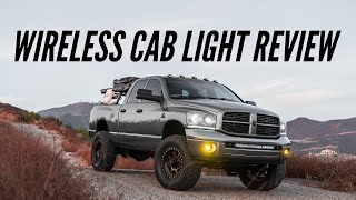 Cab Over America Wireless Cab Light Review Updated OnOff Design Are They Worth It [upl. by Laaspere94]