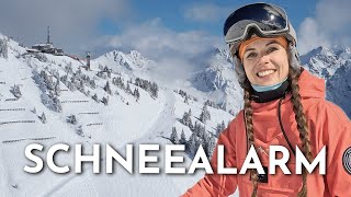 Neuschnee in OberstdorfKleinwalsertal Der beste Skitag der Saison [upl. by Pacheco]