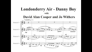 Londonderry Air  Danny Boy  French Horn Quartet [upl. by Gerladina101]