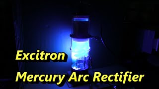 Excitron Grid Controlled Mercury Arc Rectifier [upl. by Ijat]