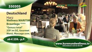 Wellnesshotel Maritim Braunlage  Deutschland Harz  550305mp4 [upl. by Kcirederf]