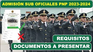 Proceso de Admisión EESTP PNP 2023  2024  Cuáles son los REQUISITOS  Qué DOCUMENTOS presentar [upl. by Longan]