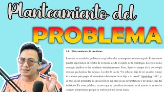 Como plantear un problema de investigación  Planteamiento del problema  Qué es un problema tesis [upl. by Archibaldo]