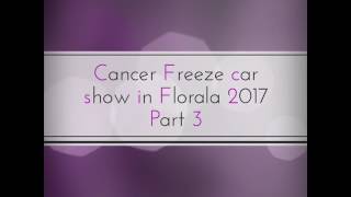 Cancer Freeze car show in Florala 2017 Part 3 [upl. by Googins303]