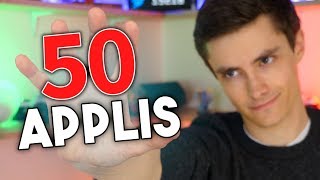 50 APPLIS en une vidéo  Android  iOS [upl. by Atsirak]