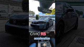 新型CIVIC RS 加速 CIVIC RS [upl. by Notkcorb760]