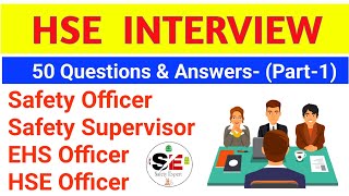 HSE INTERVIEW  SAFETY INTERVIEW QUESTIONS AND ANSWERS  SAFETY INTERVIEW IN HINDI SAFETYEXPERT [upl. by Anaihsat]