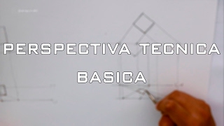 Arquitectura  Perspectiva técnica básica variaciones plano de proyección [upl. by Yaras]