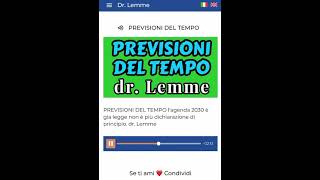 Previsioni del tempo [upl. by Winou]