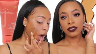 I TRIED THE NEW JUVIAS PLACE FOUNDATION AND  I AM MAGIC FOUNDATION amp CONCEALER REVIEW [upl. by Nasah166]