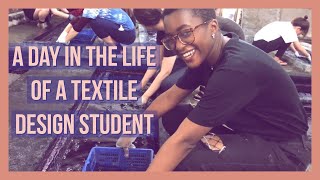 A DAY IN THE LIFE OF A TEXTILE STUDENT  Indigo Dye 藍染 [upl. by Ahsenad]