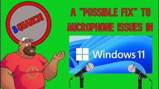 A quotPossible Fixquot to Microphone Issues in Windows 11 HP Omen Laptop  HyperX Quadcast Mic [upl. by Siegler593]