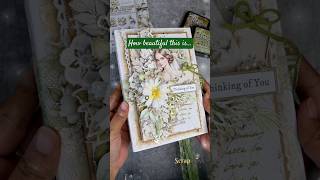 Photo Folio walkthrough junk journal  scrapbooking sabaa scrapbook album diy vintage shorts [upl. by Ulises]