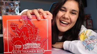 POKEMON BATTLE STYLES IS HERE New Elite Trainer Box Opening [upl. by Washko]