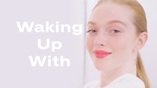 Dancer Larsen Thompson Shares Her Morning Beauty Routine  Waking Up With  ELLE [upl. by Vladamar]