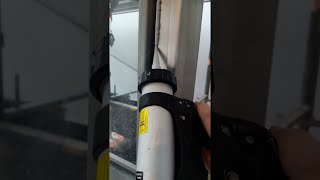 Tackling a 111Foot Caulking Job Indoor Waterfall Service Success with My Silent Compressor [upl. by Alicia]