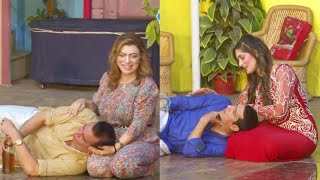 Zafri Khan and Nasir Chinyoti Stage Drama Full Comedy Clip [upl. by Cud23]