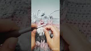 Crochet Jacobs Ladder Stitch For Beginners crochetstitch short crocheting crochettutorial [upl. by Tinya]