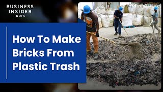 How To Make Bricks From Plastic Trash  World Wide Waste [upl. by Onaicnop]