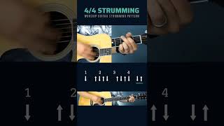 44 Worship Guitar Strumming Pattern [upl. by Ttik]