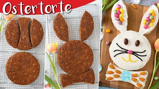 Süßer Hase als Ostern Torte  Einfache Rezept Idee [upl. by Faro]