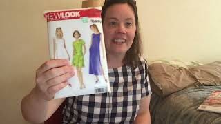 Friday Sews 7212023 fridaysews New Look 6602 and fair talk [upl. by Oirom]