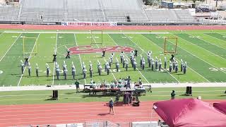 Pearsall Maverick Band 4A Area E Marching Contest 2024 [upl. by Mahda]