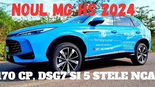 Test Drive cu noul MG HS 15 TGDi 170 CP 7DCT Excite 27300 euro7 ani garantie si motor 4 cilindri [upl. by Tinya]