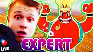 🔴 Wir neigen uns dem Ende im Expert Modus zu🙏 Cuphead [upl. by Phelgen543]