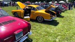 Karmann Ghias Terryville BugAFair 2024 [upl. by Ecitsuj448]