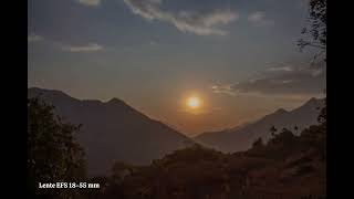 Time lapse Naturaleza Atardecer Lindos momentos [upl. by Tally]