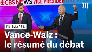 Vance  Walz  le résumé du débat entre les colistiers de Trump et Harris [upl. by Caldwell]