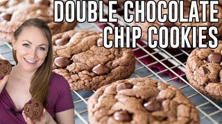 How to Make Double Chocolate Chip Cookies [upl. by Notgnilliw]