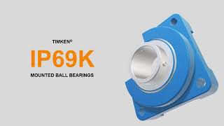 Timken IP69K Hygienic Mounted Ball Bearings [upl. by Nirahs657]