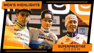 2017 Superprestige Diegem Mens Highlights [upl. by Azilanna]